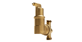 SpiroVent RV2 luchtafscheider voor cv-installatie